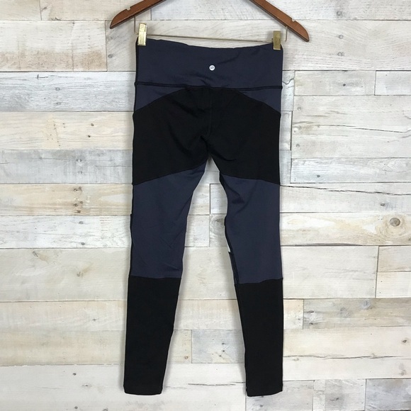 Vimmia Colorblock Black Gray Leggings Small - Picture 3 of 5